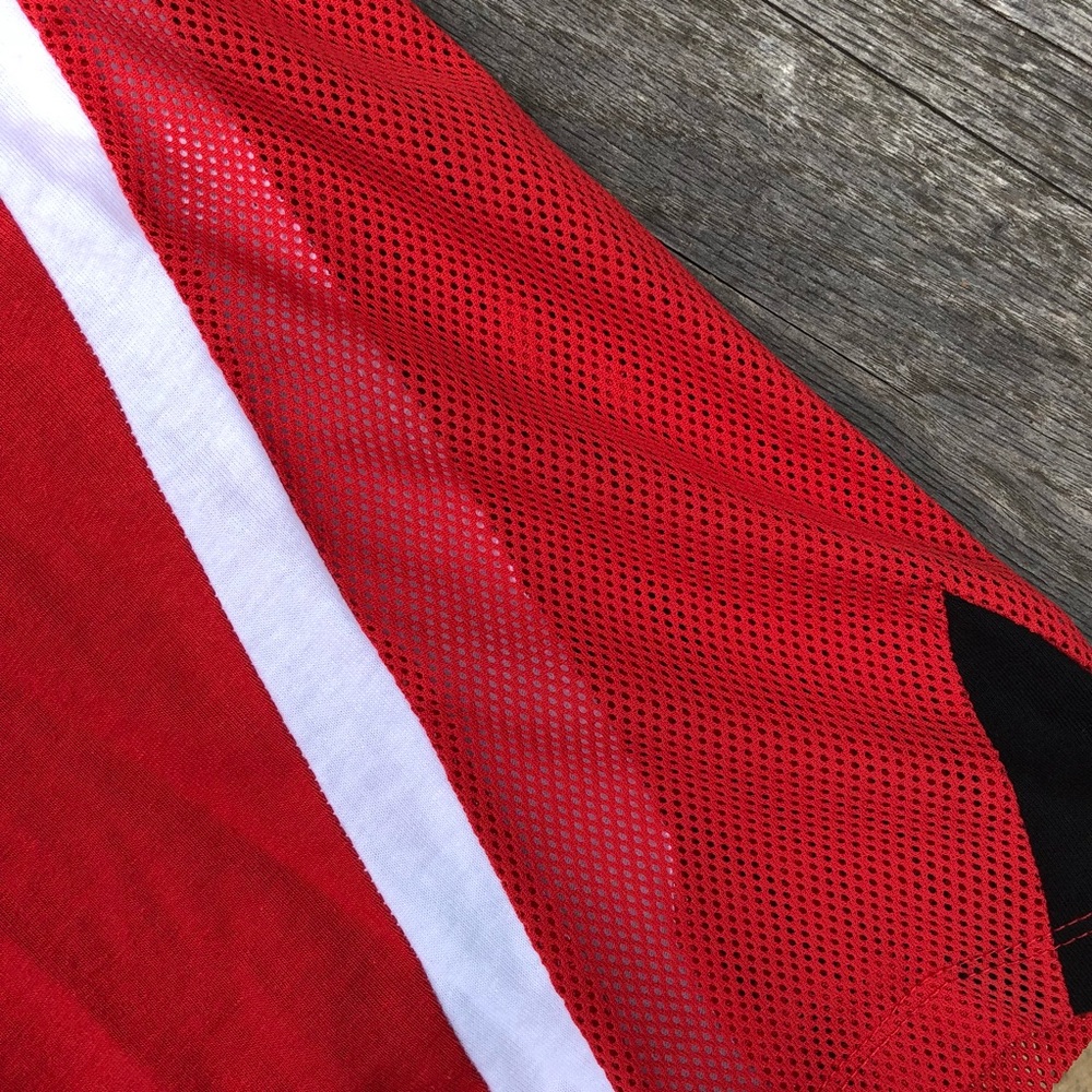 ASOS Longline Mesh Red Tank - Picture 4 of 4